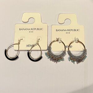 Banana Republic Earrings (2 pairs)